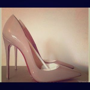 Cristian Louis bouton shoes.